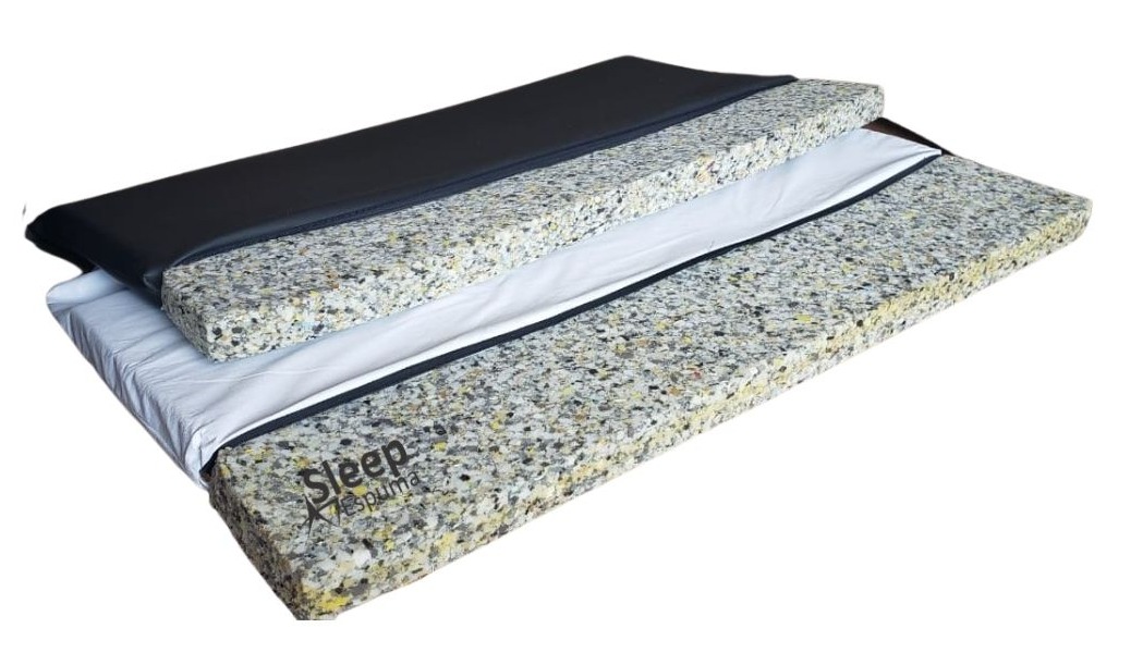 Espuma aglomerada técnica para reforma de estofado e tapeçaria profissional Sleep Espuma Serra Negra SP